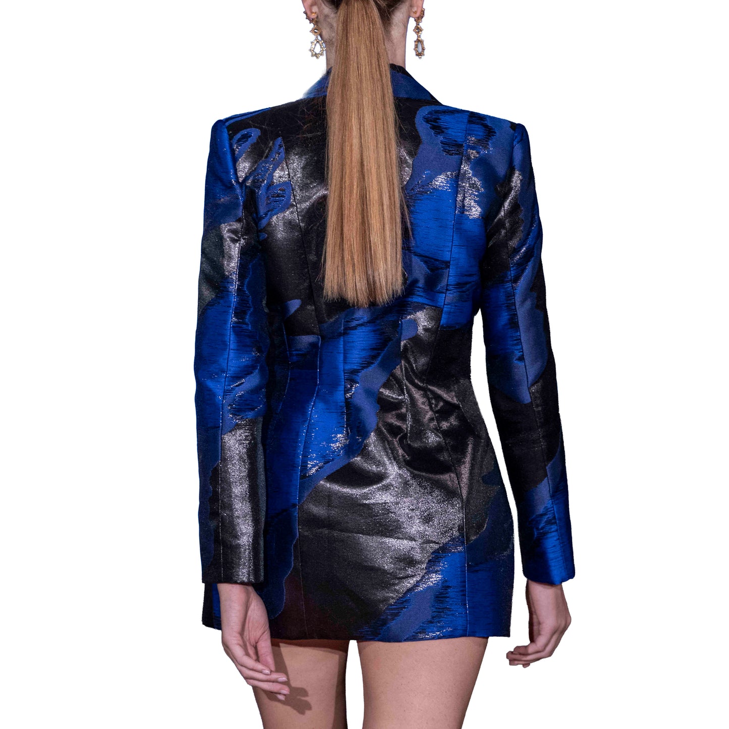 Brocade Hourglass Blazer