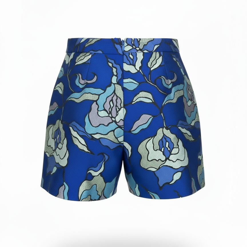 Tiffany Brocade Shorts