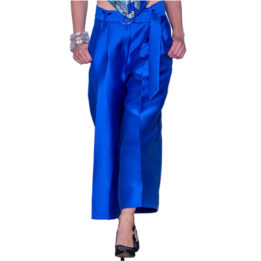 Twill Cropped Pants