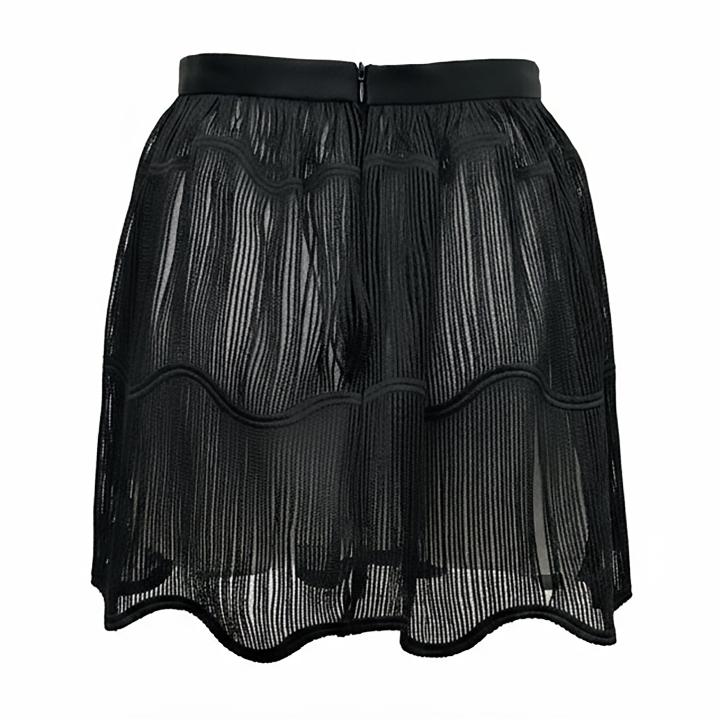 Black Fringe Mini