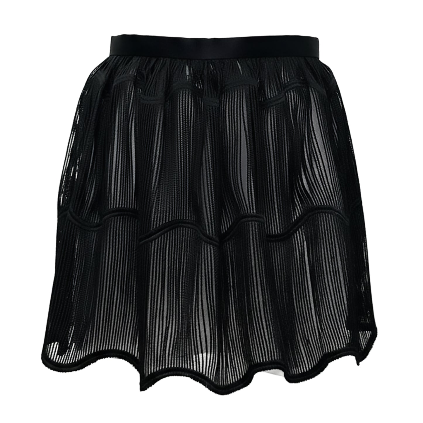Black Fringe Mini