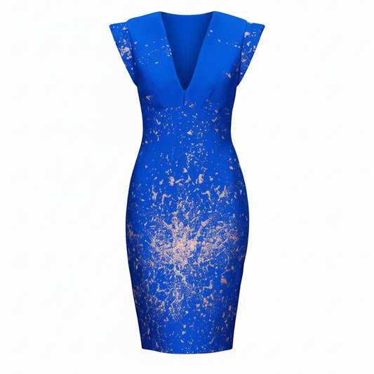 Brocade Bodycon Dress