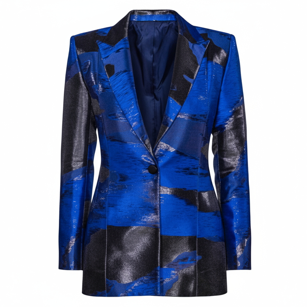 Brocade Hourglass Blazer