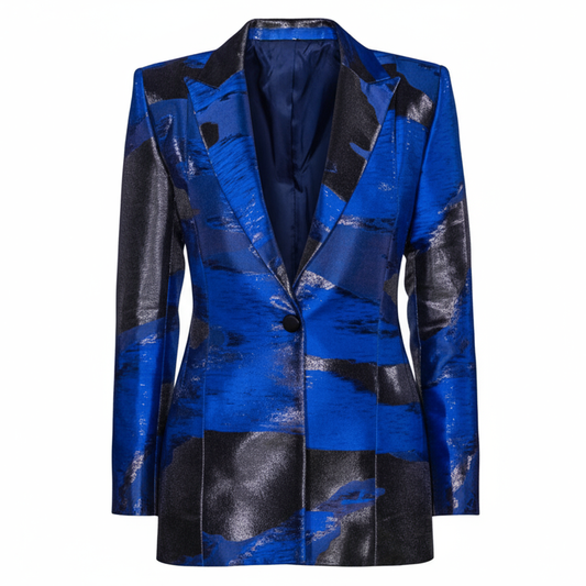 Brocade Hourglass Blazer