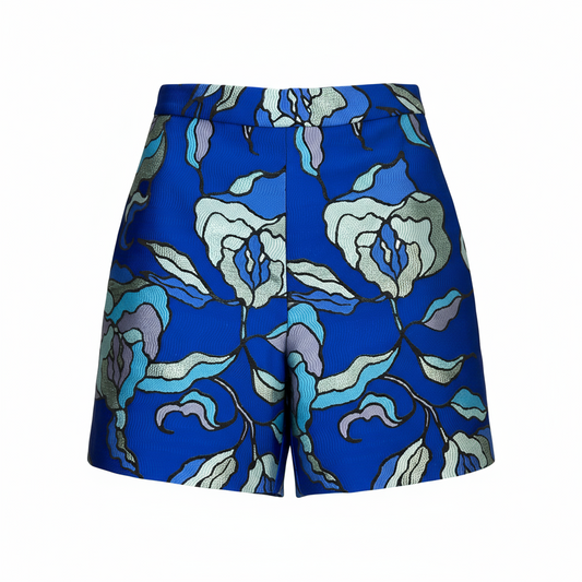 Tiffany Brocade Shorts