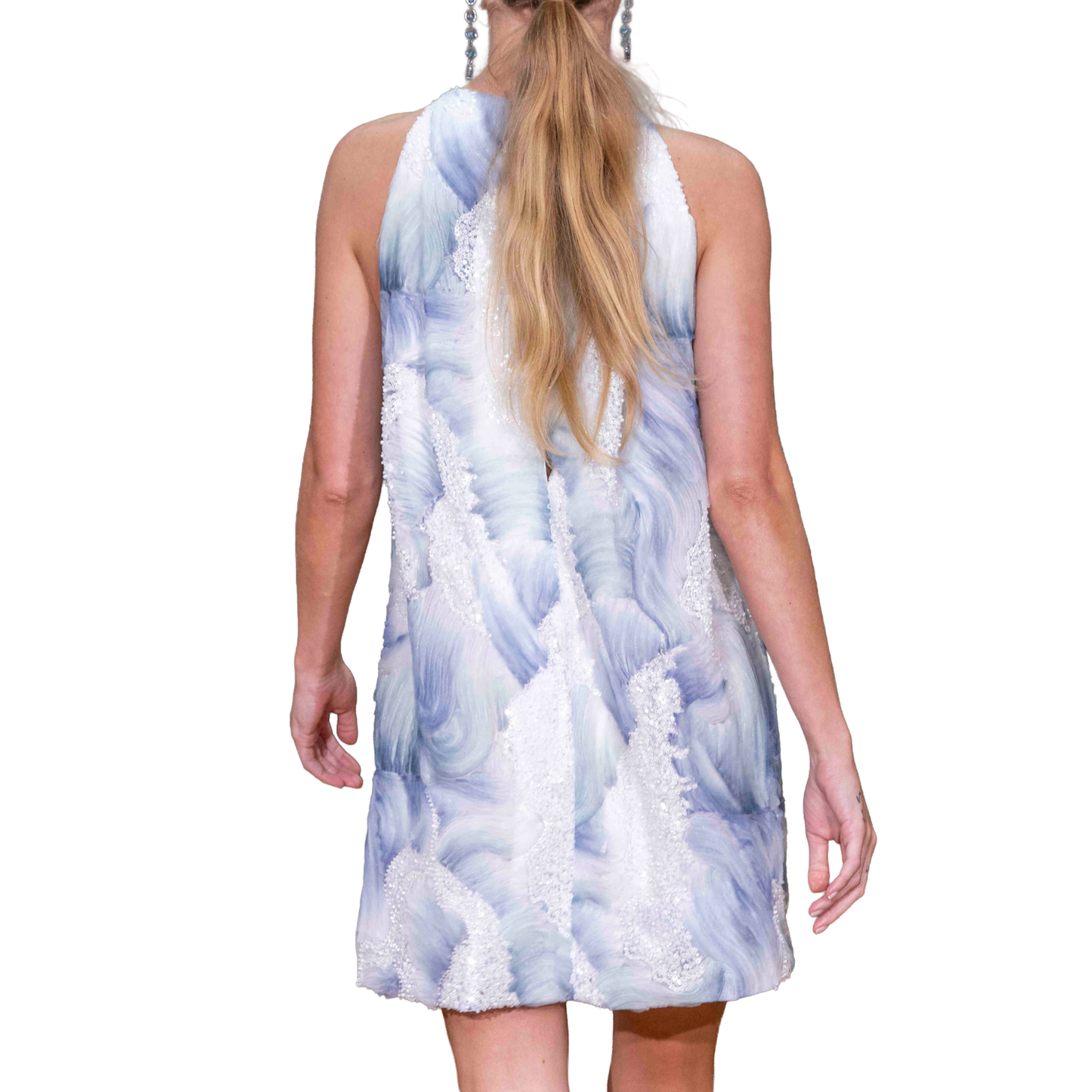 Sky Soutache Stash A-Line Dress