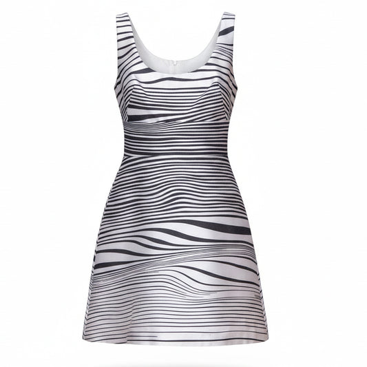 Zebra Print Tank Dress